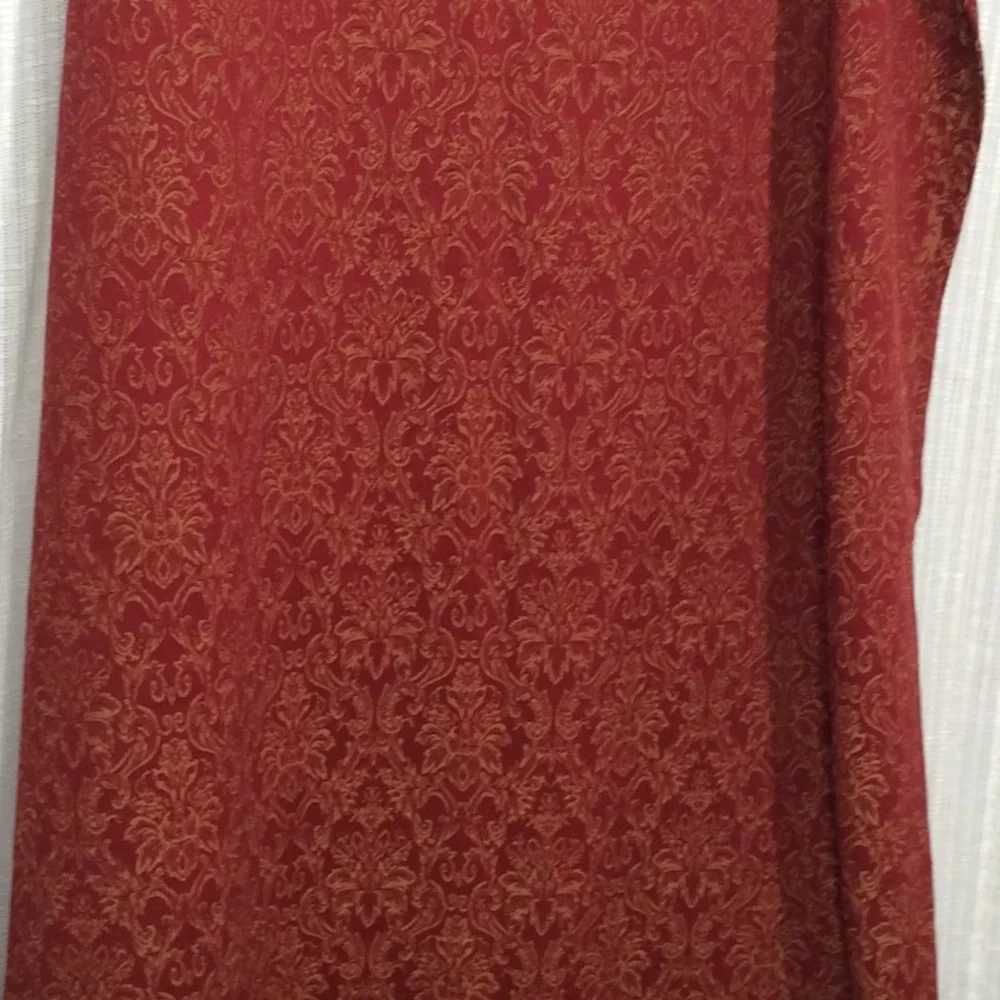 Custom Made Fabric Shower Curtain with Valance